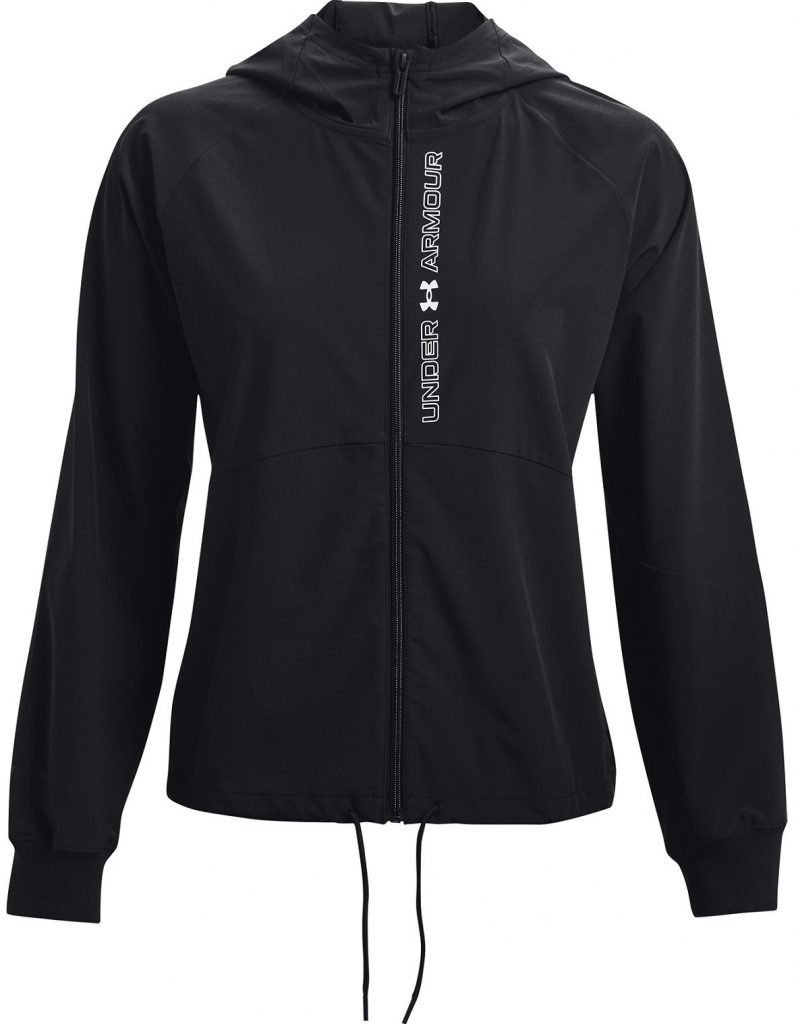 Under Armour Woven FZ Jacket black