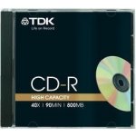 TDK CD-R 800MB 40x, 10ks