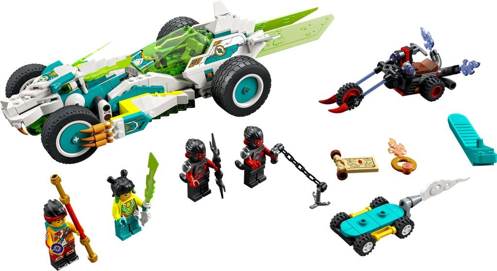 LEGO® Monkie Kid™ 80031 Dračí auto Mei