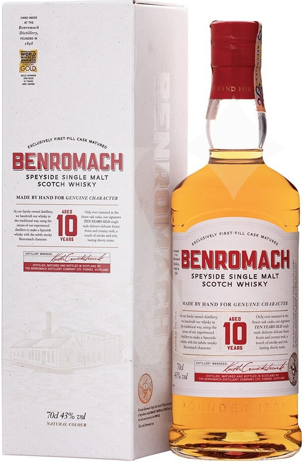 Benromach 10y 43% 0,7 l (karton)