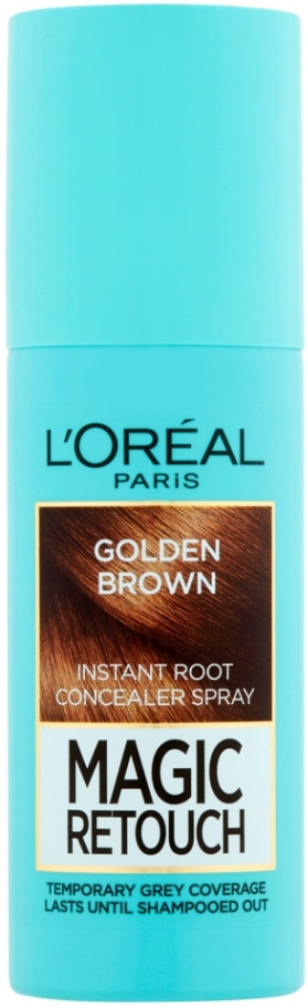 L\'Oréal Magic Retouch Instant Root Concealer Spray sprej pro zakrytí odrostů Golden Brown 75 ml