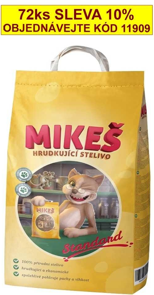 MIKEŠ Standard hrudkující 10 kg