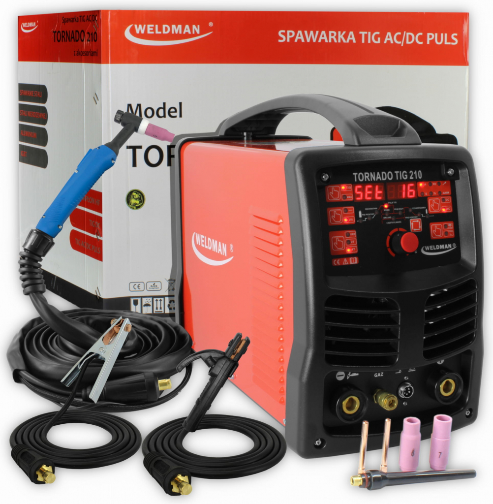 Weldman Tornado TIG 210 AC/DC