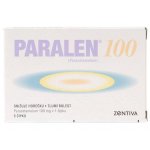 PARALEN 100 5 čípků X 100 mg