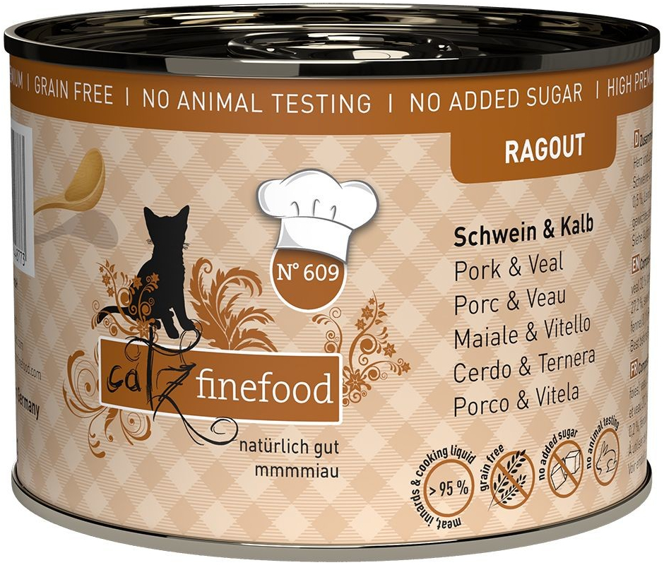 catz finefood Ragout No. 609 vepřové a telecí 6 x 190 g