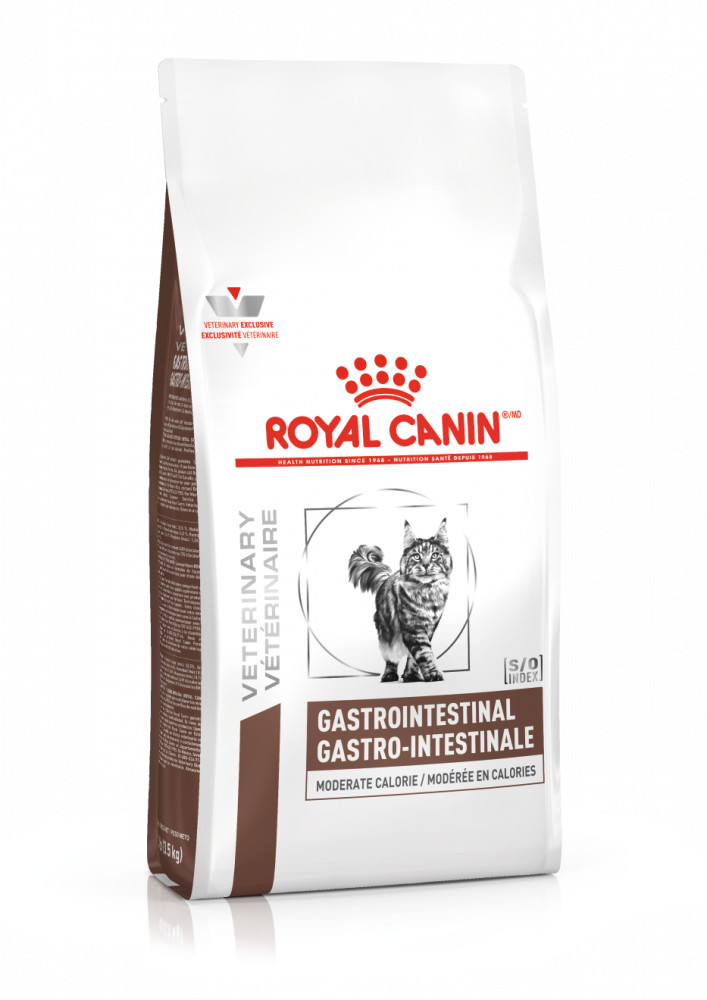 Royal Canin Veterinary Diet Cat Gastrointestinal Moderate Calorie 2 kg