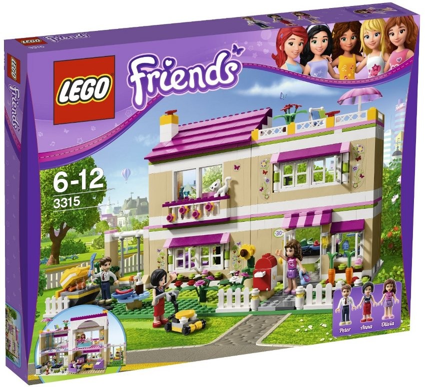 LEGO® Friends 3315 Olivia a její dům