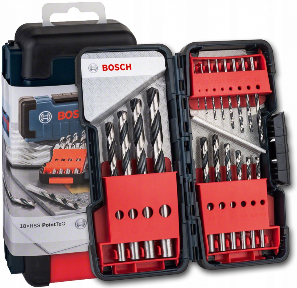 Bosch HSS PointTeQ ToughBox Set 2.608.577.350