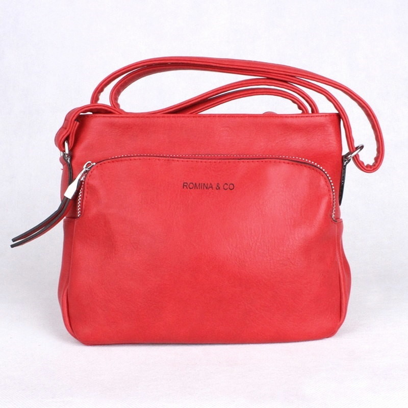 Romina & Co malá červená crossbody kabelka DF06