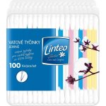 Linteo Vatové tyčinky Satin 100 ks