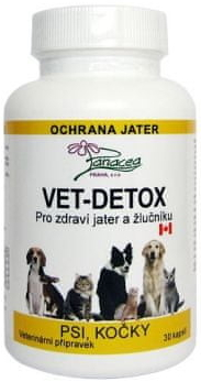 Natural Factors Nutritional Products Ltd Vet-Detox pro zdraví jater a žlučníku 30cps