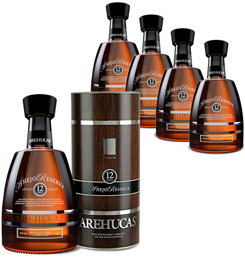 Arehucas Reserva Especial 12y 40% 0,7 l (tuba)