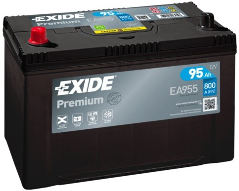 Exide Premium 12V 95Ah 800A EA955