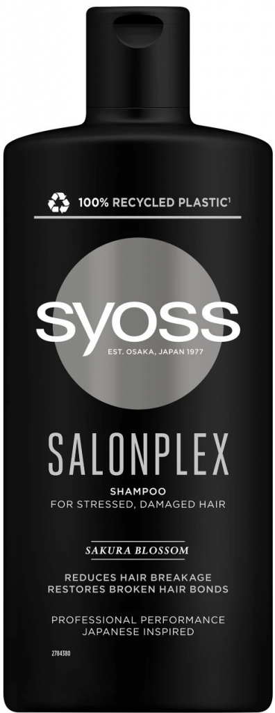 Syoss Salonplex šampon pro namáhané, poškozené vlasy 440 ml