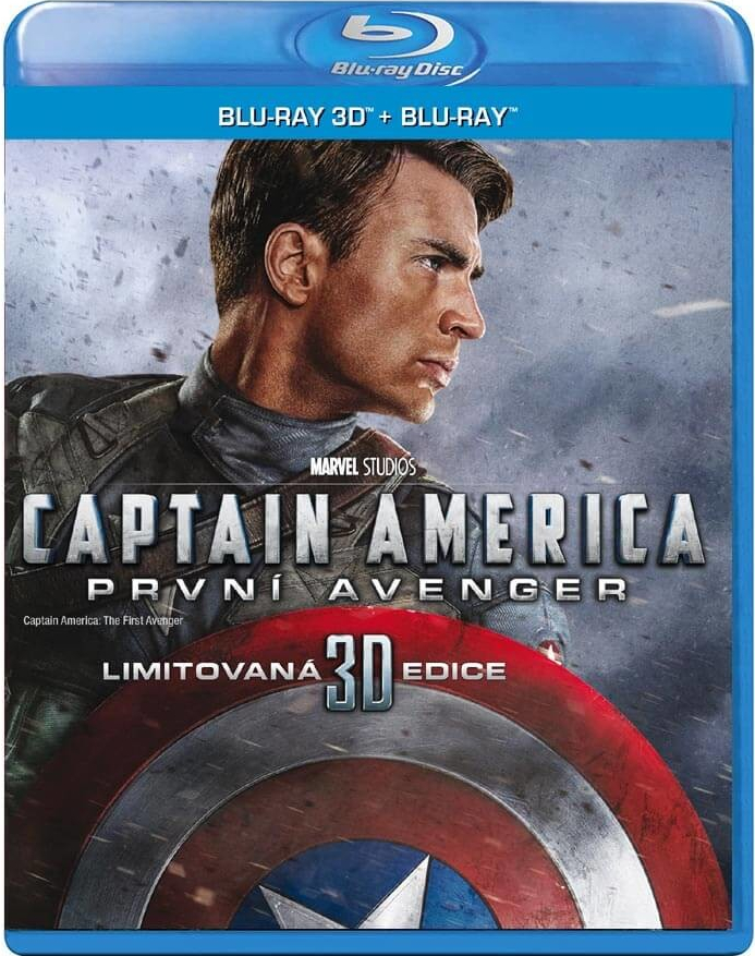Captain America: První Avenger 2D+3D BD
