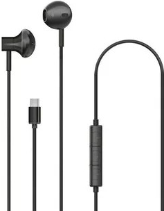 XQISIT NP Button type headset wired with USB-C plug