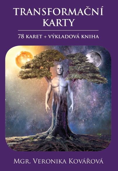Transformační karty 78 karet + výkladová kniha - Veronika Kovářová