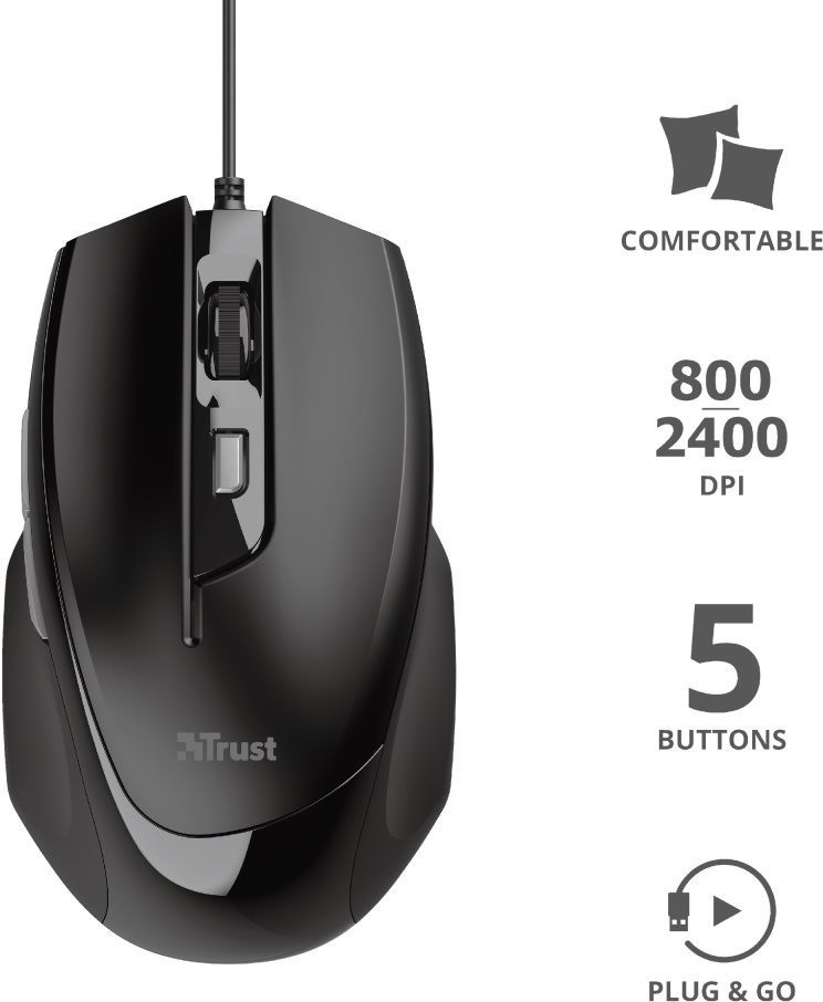 Trust Voca Comfort Mouse 23650