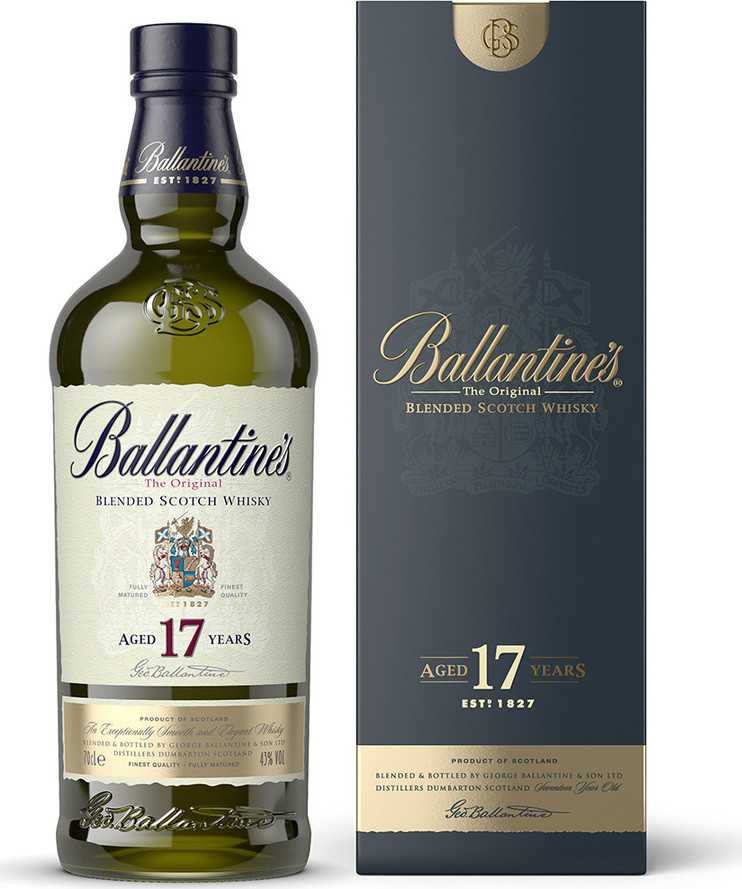 Ballantine’s Whisky 17y 40% 0,7 l (karton)