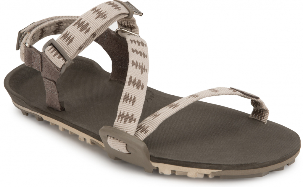 Xero shoes Z trail EV bungee cord W Barefoot sandály hnědé