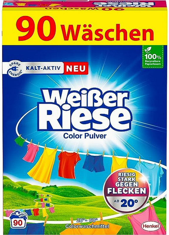 Weisser Riese Intensiv Color prášek na praní 4,5 kg 90 PD