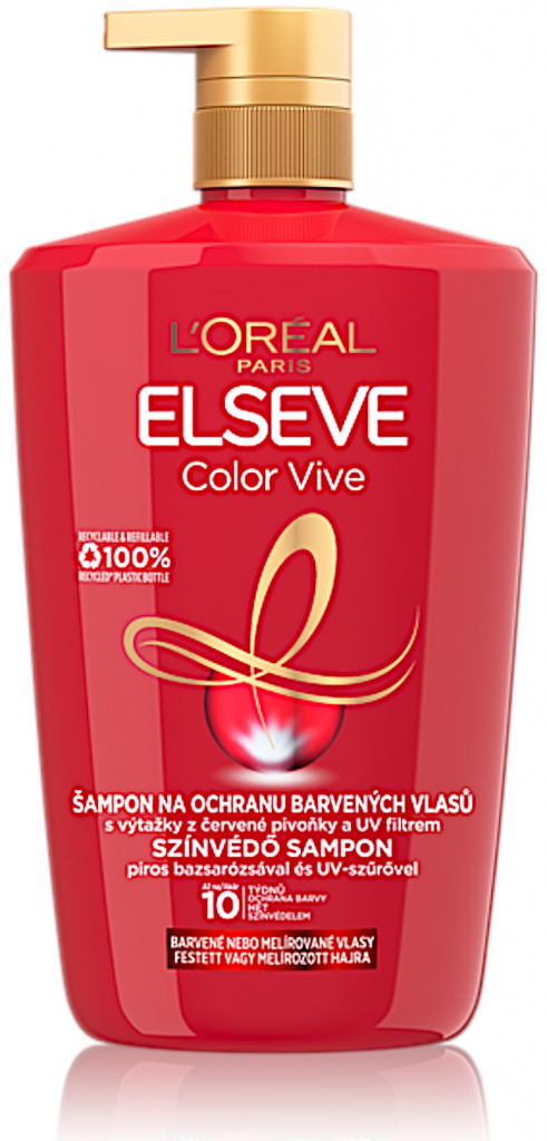 L\'Oréal Paris Elseve Color-Vive Protecting Shampoo šampon pro barvené a melírované vlasy 1000 ml