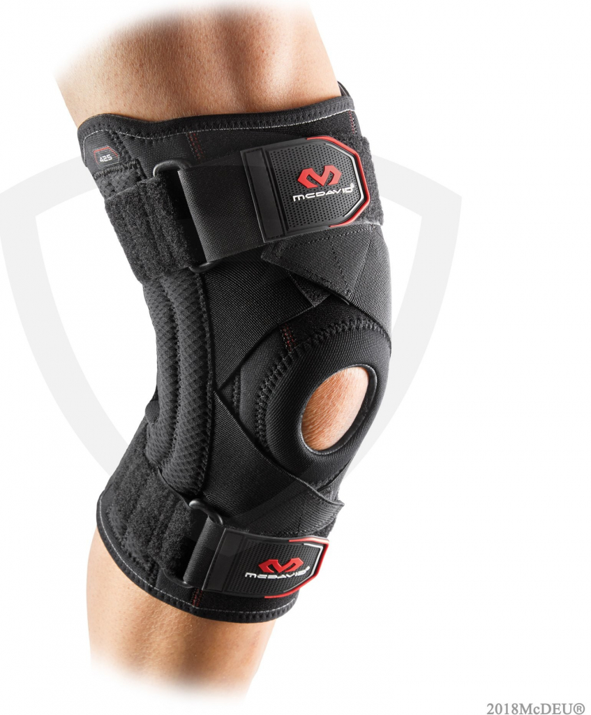 McDavid 425 Knee Support w/ Stays and Cross Strap ortéza na koleno