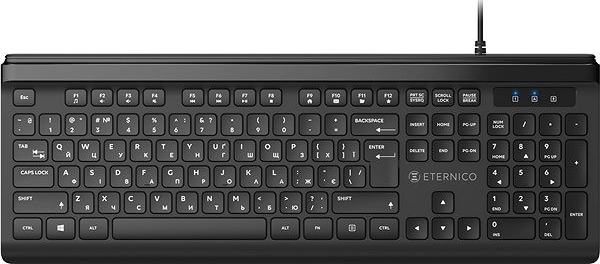 Eternico Home Keyboard Wired KD2020 AET-KD2020UABN