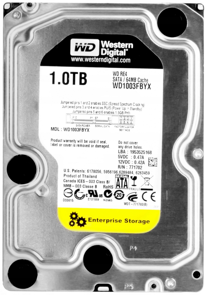 WD RE4 1TB, WD1003FBYX