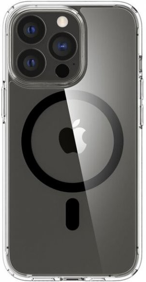 Pouzdro Spigen Crystal Hybrid MagSafe iPhone 13 Pro - černé