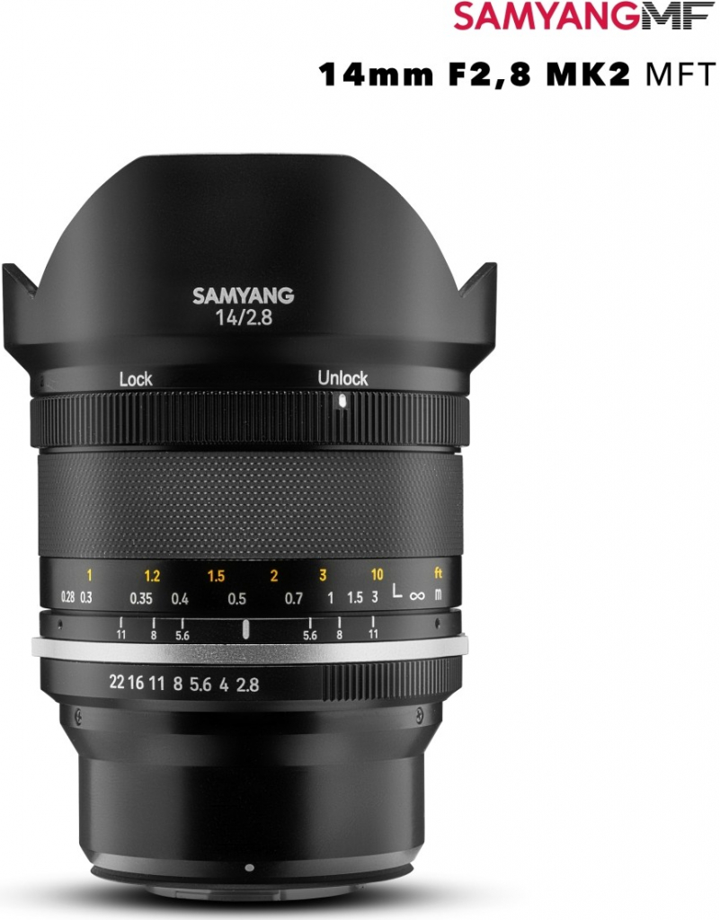 Samyang 14mm f/2.8 MK2 MFT