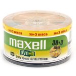 Maxell DVD+R 4,7GB 16x, 30+3ks