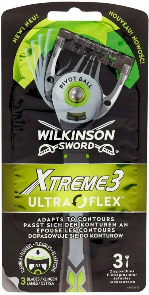 Wilkinson Sword Xtreme 3 UltraFlex 3 ks