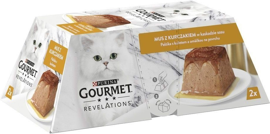 Gourmet Revelations Mousse paštika s kuřecím 2 x 57 g