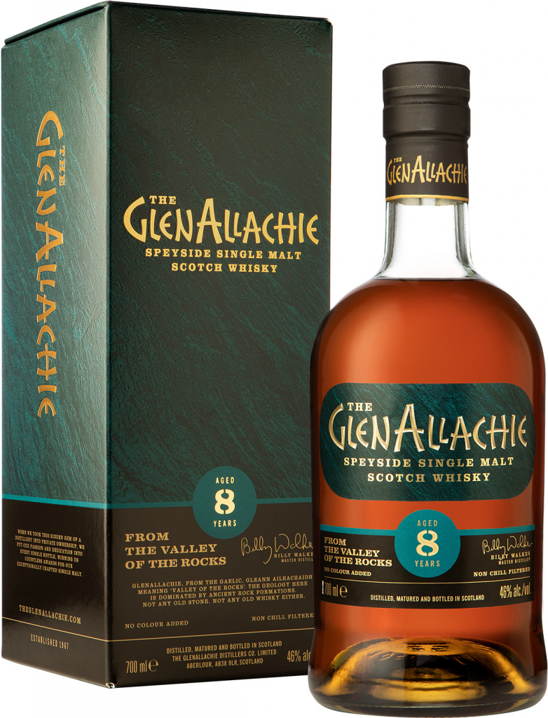 GlenAllachie 8y 46% 0,7 l (karton)