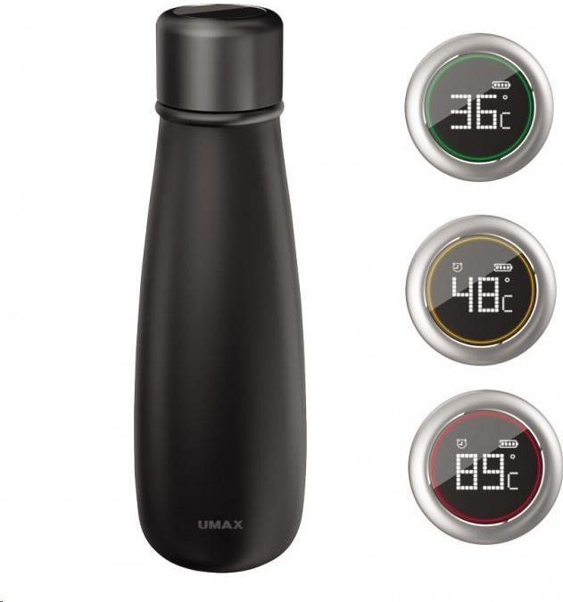 UMAX chytrá láhev Smart Bottle U4 upozornění na pitný režim 0,4 l