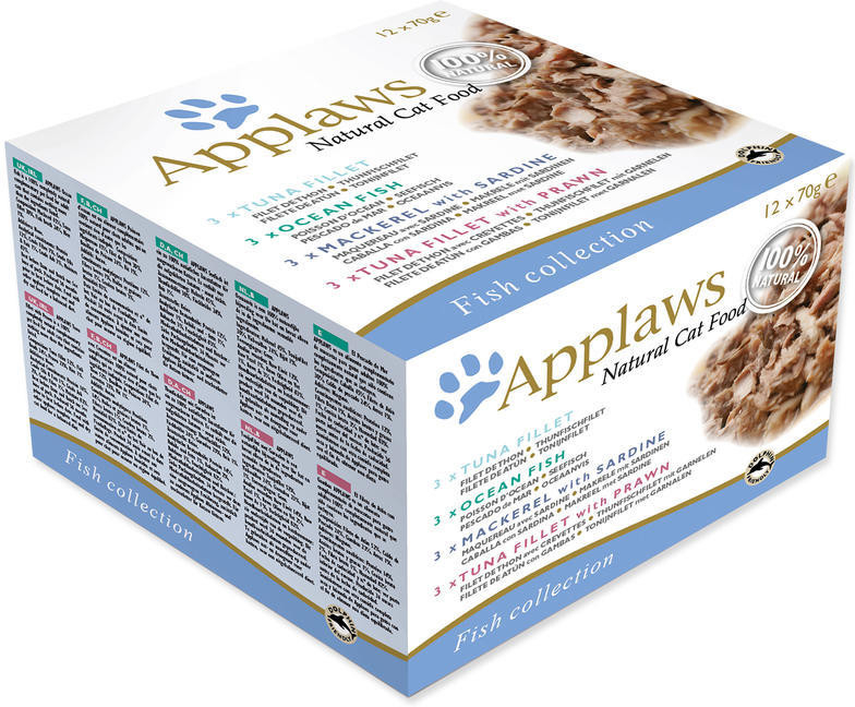 Applaws Cat Pouch Fish Selection 12 x 70 g