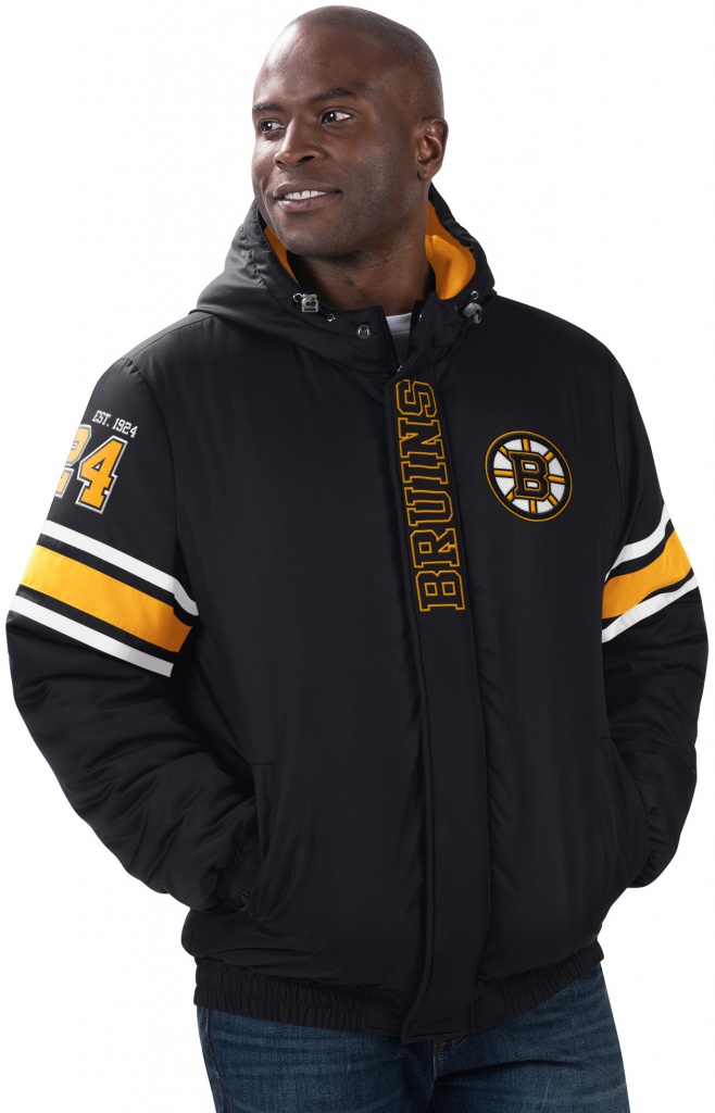 G-III pánská bunda Boston Bruins Tight End Winter Jacket