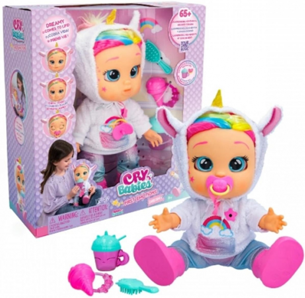 IMC Toys Cry Babies First Emotion Dreamy s mimikou 88580