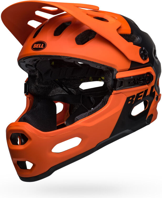 BELL SUPER 3R MIPS Matt Orange/Black 2024