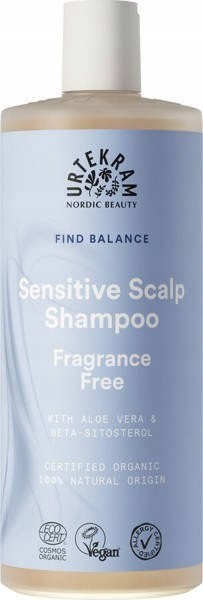 Urtekram Fragrance Free Sensitive Scalp Šampon 500 ml