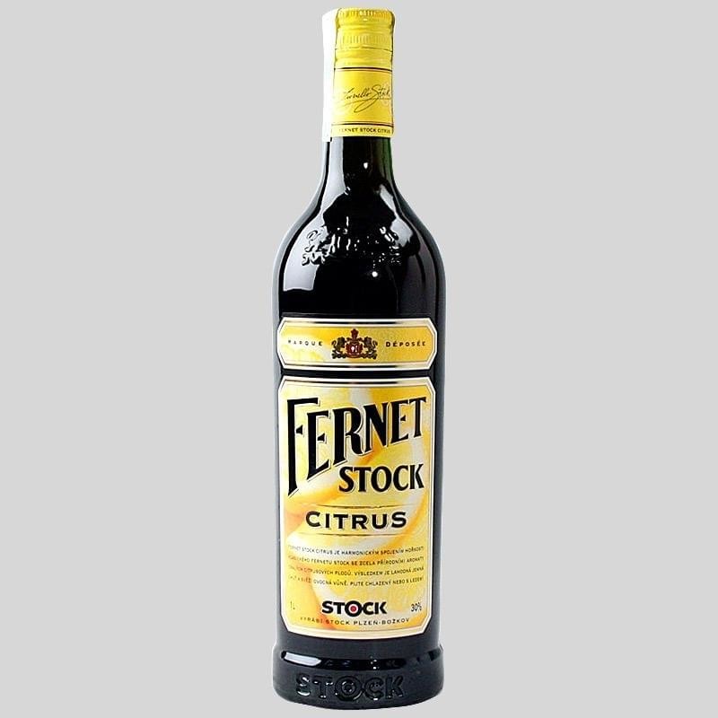 Fernet Stock Citrus 27% 1 l (holá láhev)