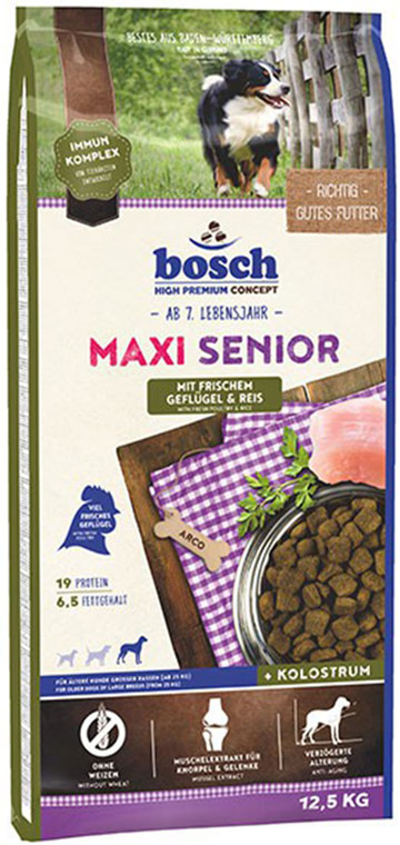 bosch Maxi Senior Poultry & Rice 1 kg