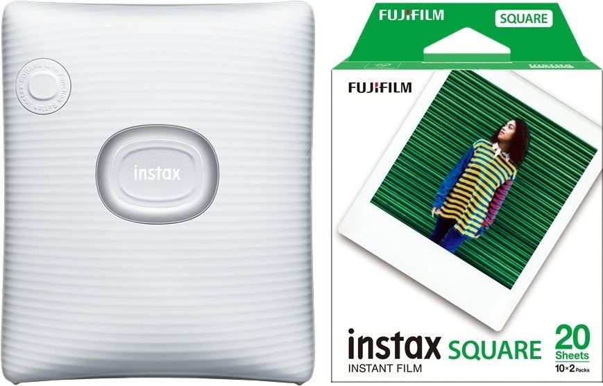 Fujifilm Instax Square Link bílá + 2x10 film