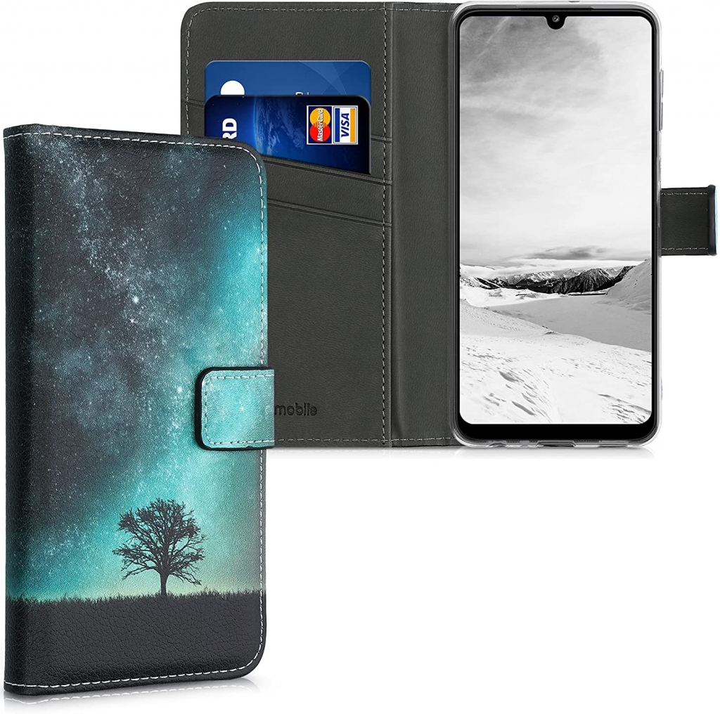 Pouzdro KWmobile Chic Wallet Samsung Galaxy A22 4G Galaxie a strom