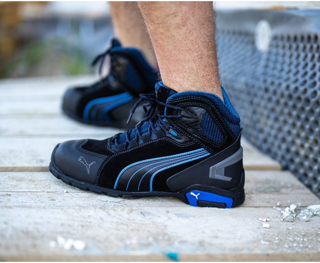 Puma Rio Black Mid S3 obuv černá