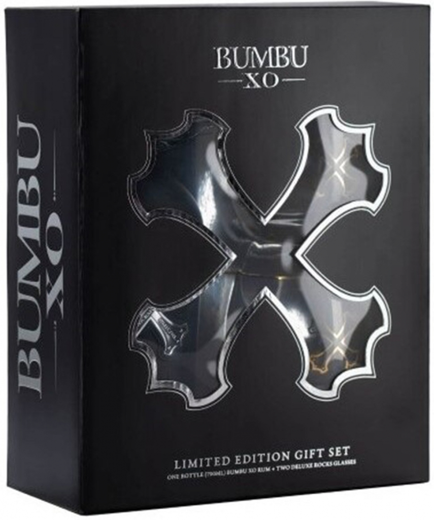 Bumbu XO 18y 40% 0,7 l (dárkové balení 2 sklenice)