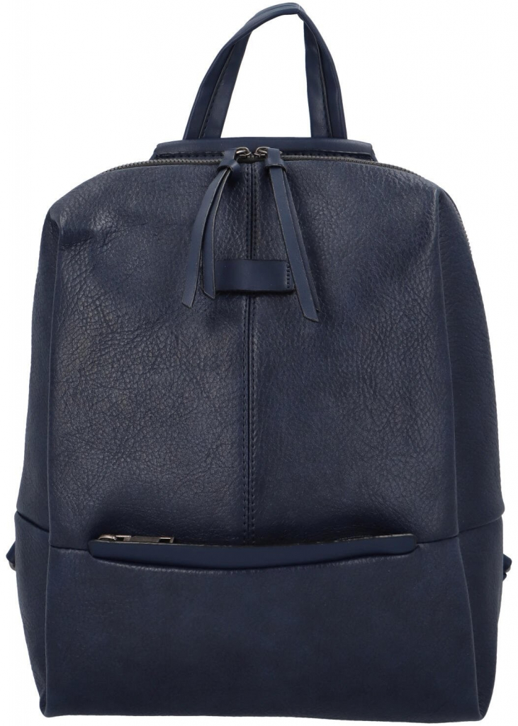 Dámský koženkový designový batůžek/taška Alfredo modrá