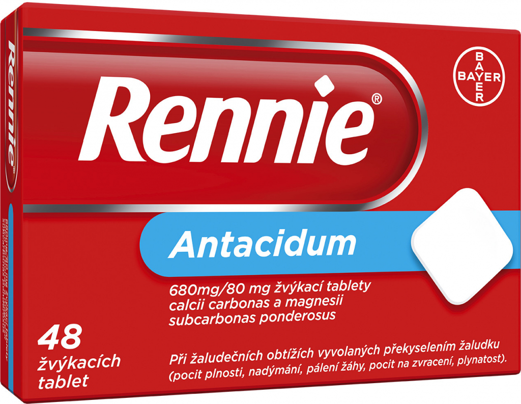 RENNIE POR 680MG/80MG TBL MND 48