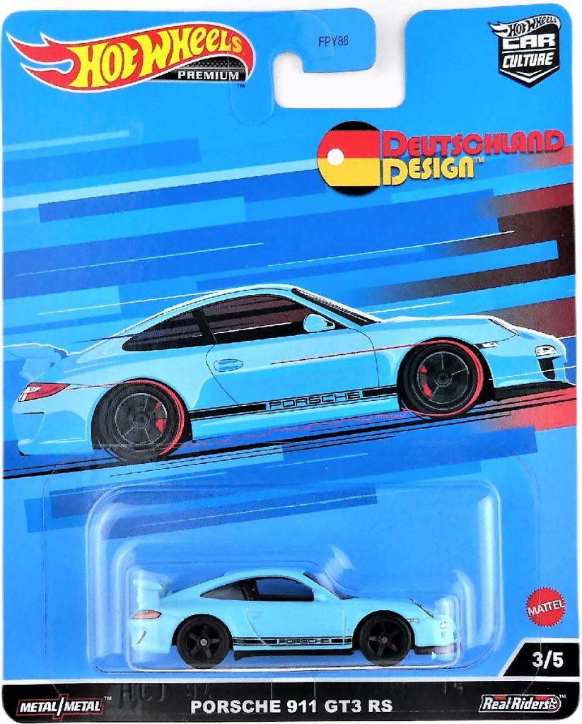 Mattel Hot Weels Premium Deutschland Design Porsche 911 GT3 RS